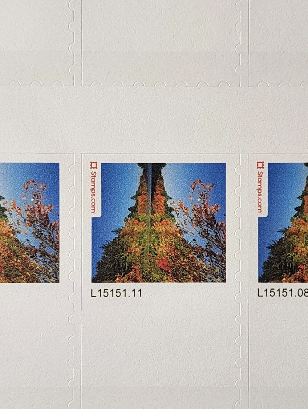 1152 NetStamps (48 sheets)  USPS Stamps.com Postage Original FALL RIVER Design.